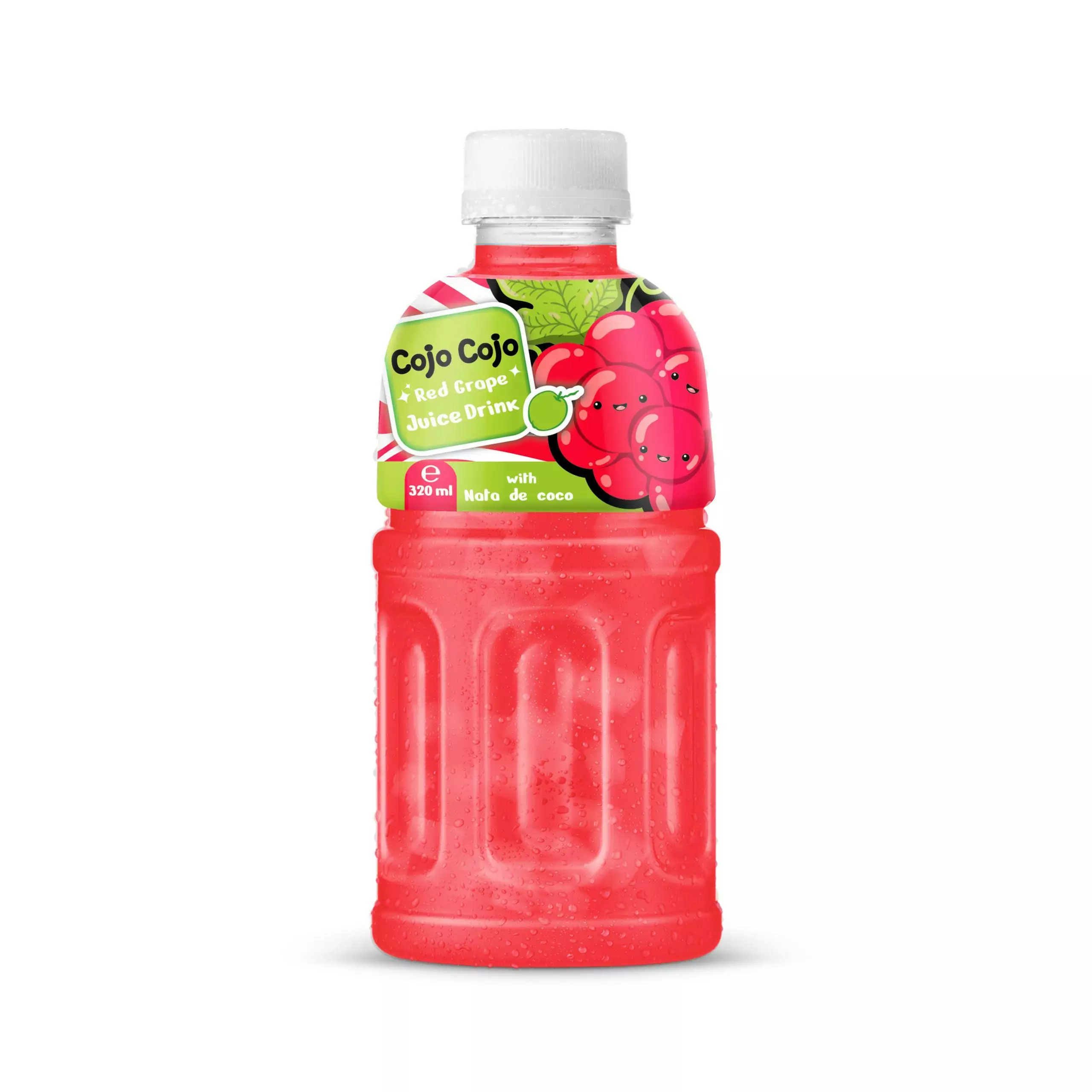 320ml Cojo Cojo Red Grape with Nata de coco
