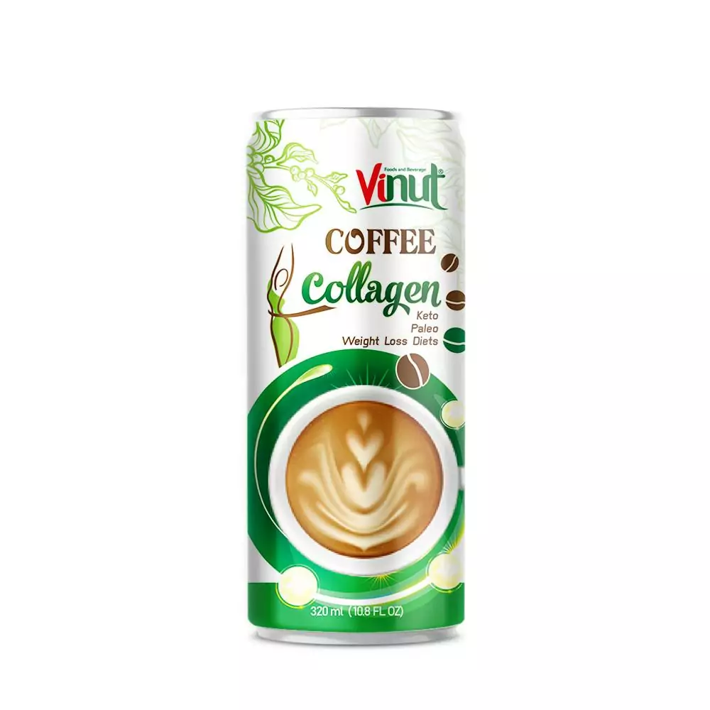 320ml VINUT Keto Coffee drink with Collagen