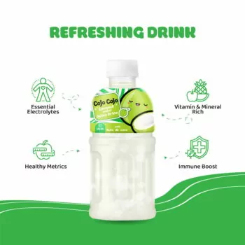 320ml Cojo Cojo Coconut water with Nata De Coco
