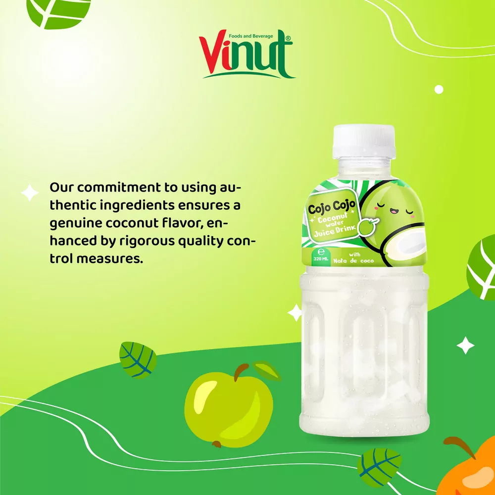 320ml Cojo Cojo Coconut water with Nata De Coco