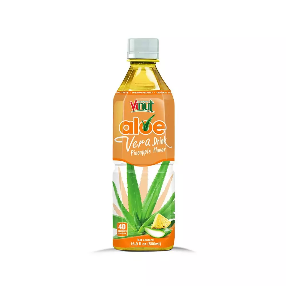 500ml VINUT Aloe Vera Juice Drink with Pineapple