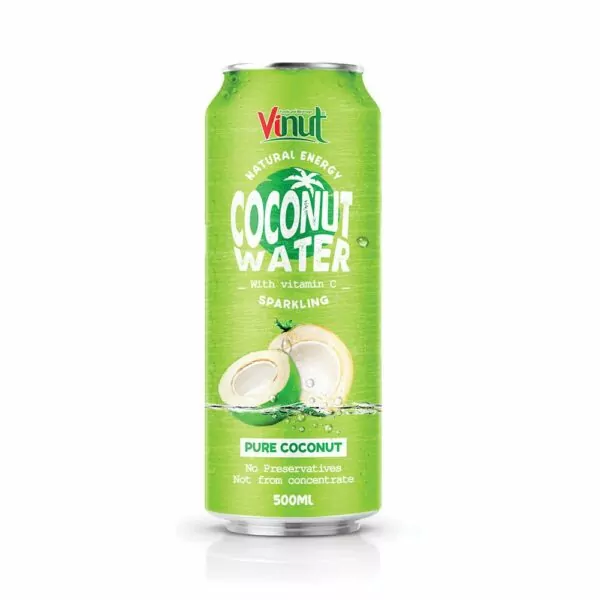 500ml VINUT Sparkling Pure Coconut water