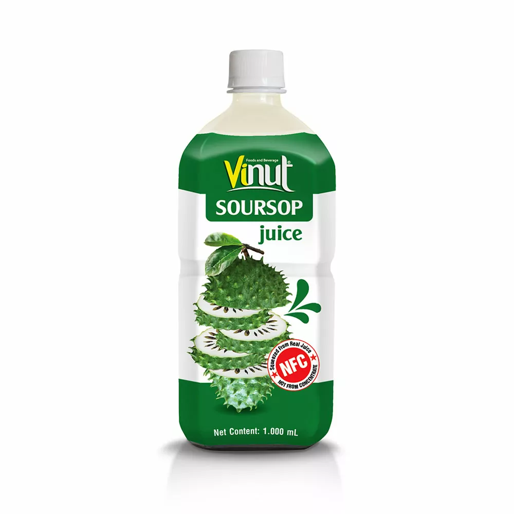1L VINUT Bottle 100 Soursop Juice Drink