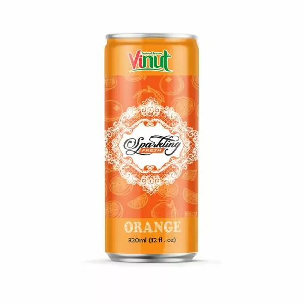 320ml VINUT Fresh Orange Sparkling water