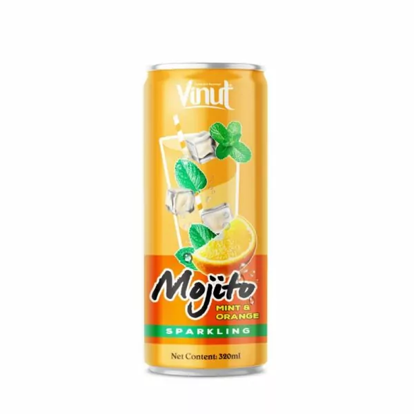 320ml VINUT Mint & Orange Mojito Sparkling water