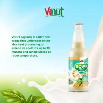 10.14 fl oz VINUT Original Soya Milk Drink with Vanilla - Image 4
