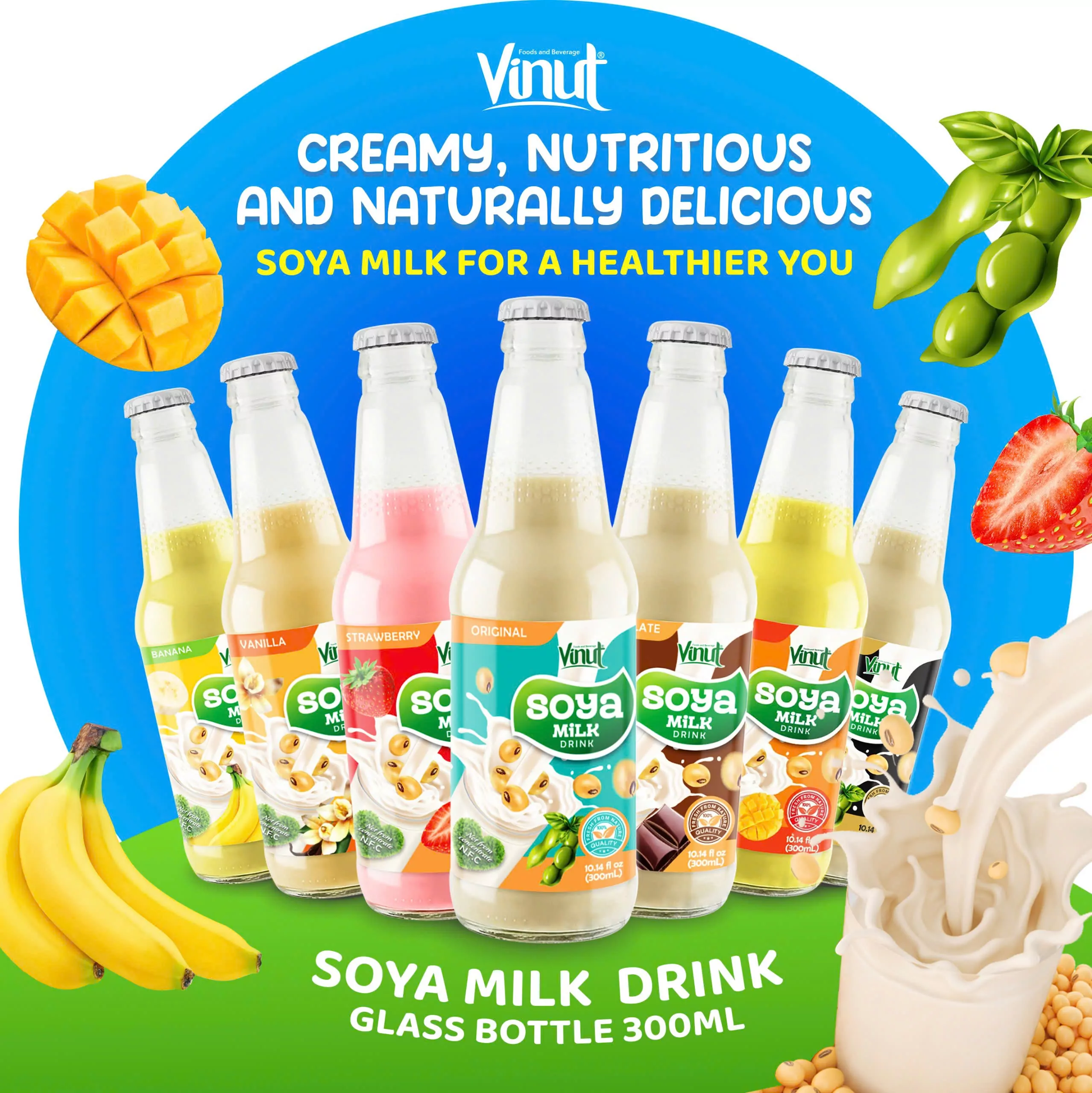 z6083201580943_801860f5d565f0d657d77c56fe542a01 10.14 fl oz VINUT Original Soya Milk Drink with Mango - Image 3