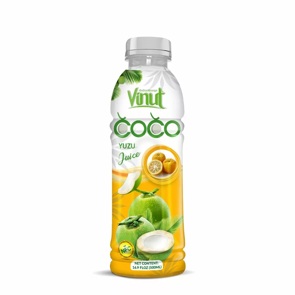 16.9 fl oz VINUT Coconut water with Yuzu juice