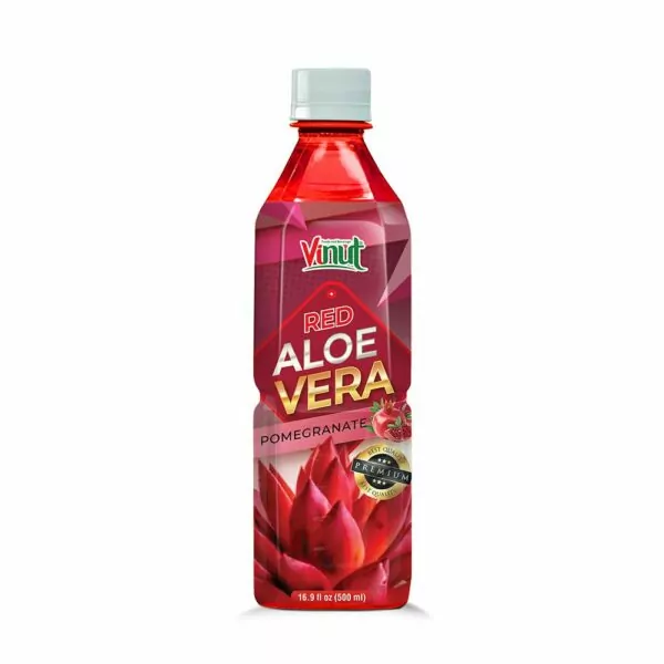 16.9 fl oz VINUT Premium Aloe Vera drink with Pomegranate