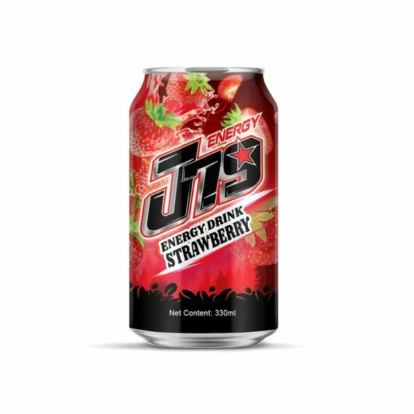 330ml J79 Strawberry Red Energy drink