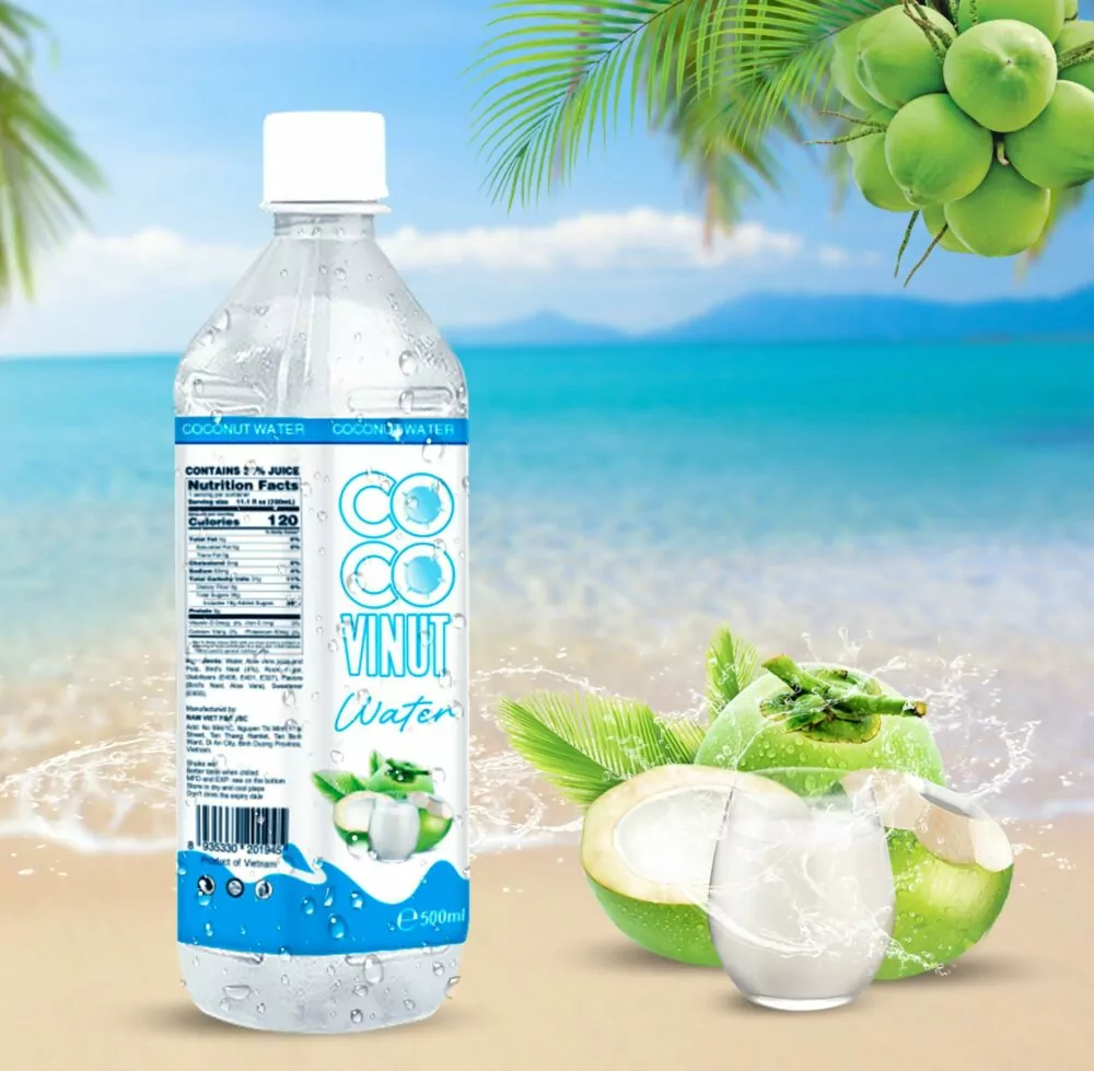 500ml VINUT Bottled Coconut water 1 scaled