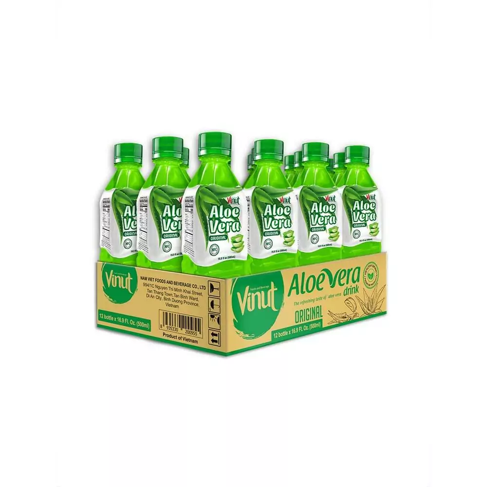 24 bottles Aloe vera 16.9 fl oz 3