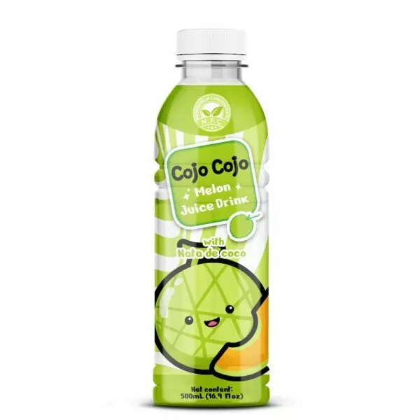 500ml Cojo Cojo Melon Juice Drink with Nata de coco