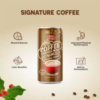 170ml VINUT Arabica & Robusta Coffee Cappuccino drink