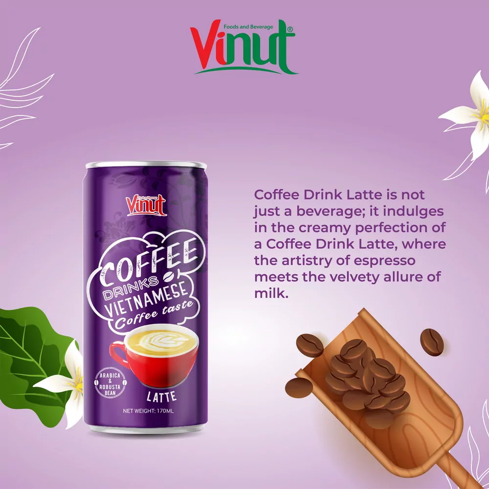 170ml VINUT Arabica & Robusta Coffee Latte drink