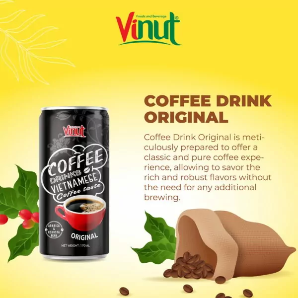 170ml VINUT Arabica & Robusta Coffee drink