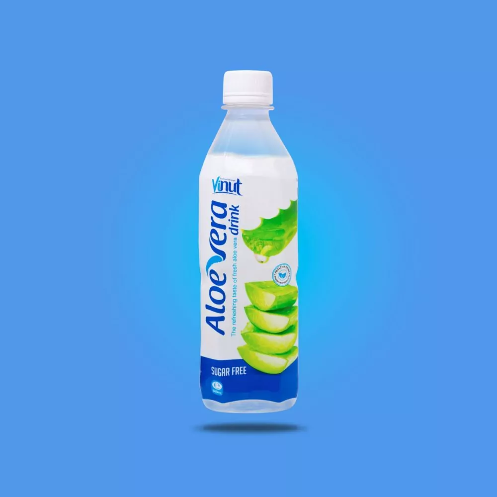 Aloe Vera Drink Sugar free 500ml Bottle 2022 mode