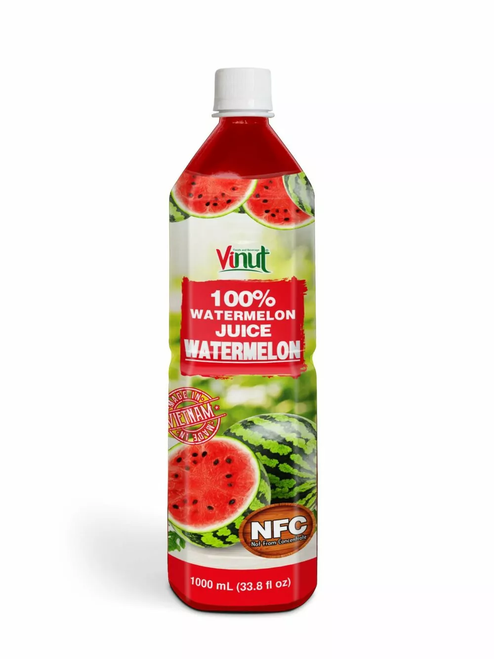 VINUT Watermelon Juice 1000ml Bottle 3