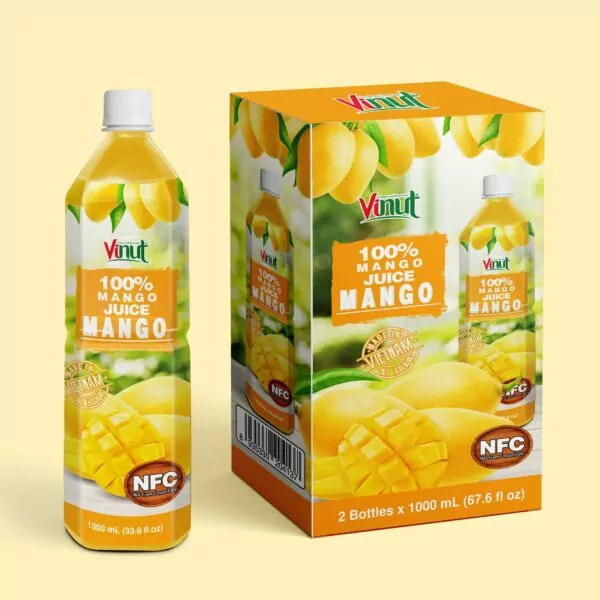 VINUT 100% Mango Juice 1000ml Bottle
