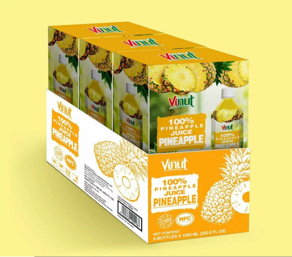 pineapple juice drink 1000ml bottle nfc 1