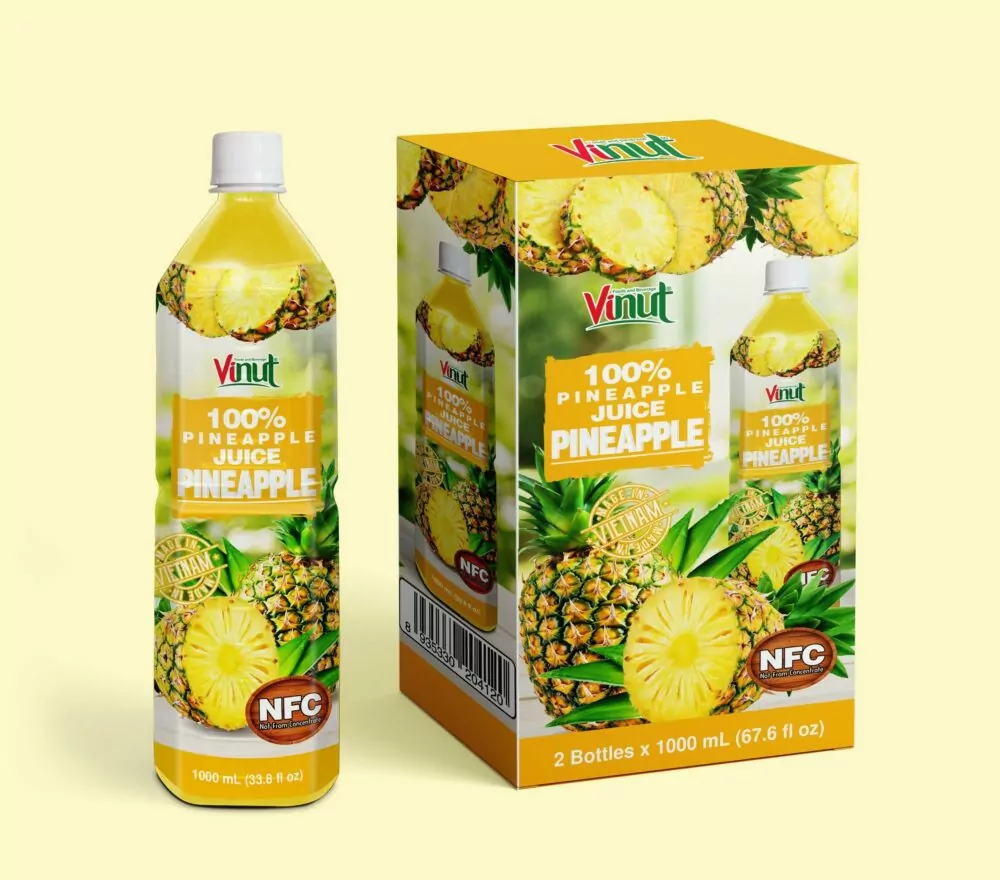 pineapple juice drink 1000ml bottle