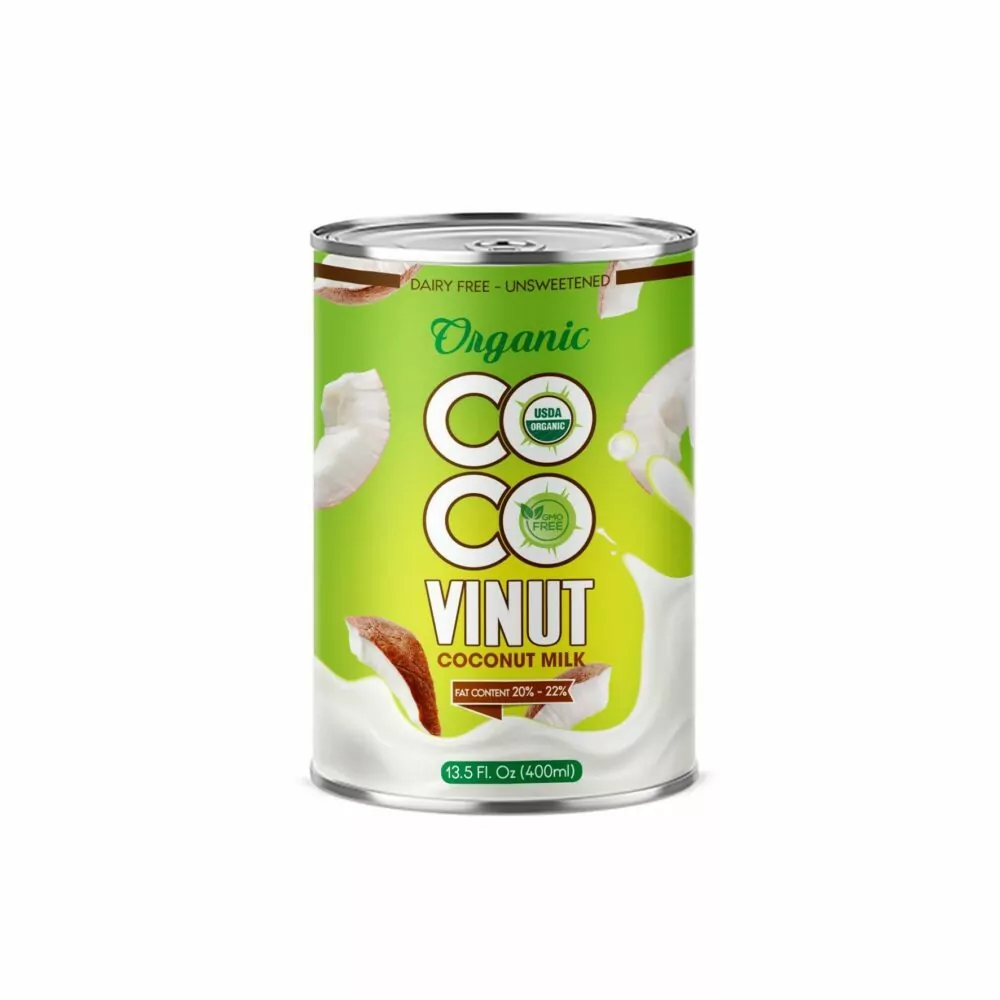 13.5 fl oz Vinut Organic Coconut milk FAT 20 22