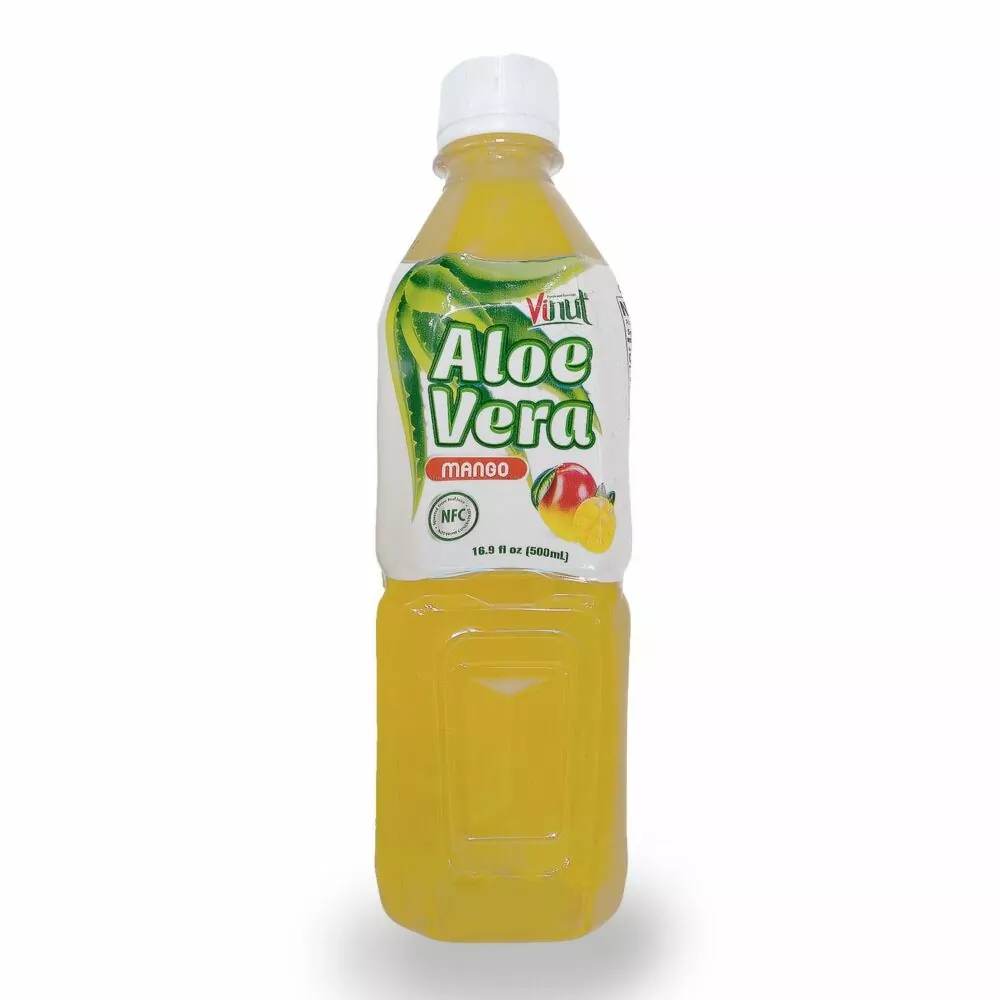 16.9 fl oz Vinut Bottle Original Aloe Vera Drink with Mango