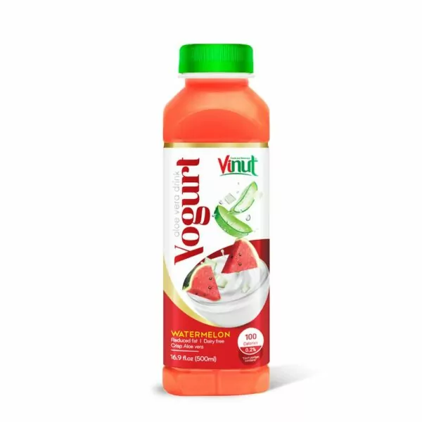 16.9 fl oz Vinut Yogurt Aloe Vera Drink with Watermelon Dairy free