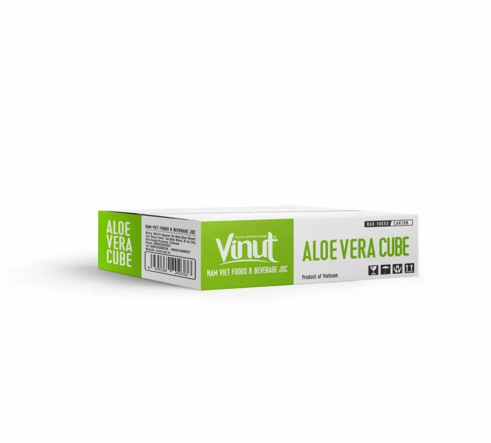 Carton aloe vera cube 10kg