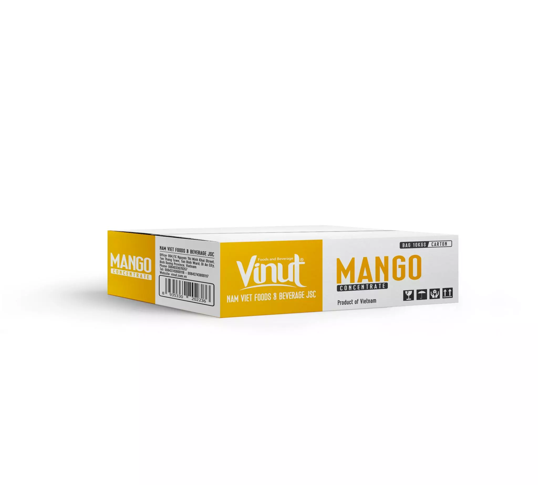10Kg VINUT Mango Juice Concentrate - Image 2
