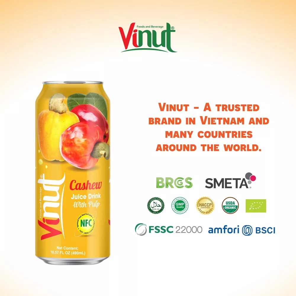 Cashew Juice with Pulp 490ml 2 04