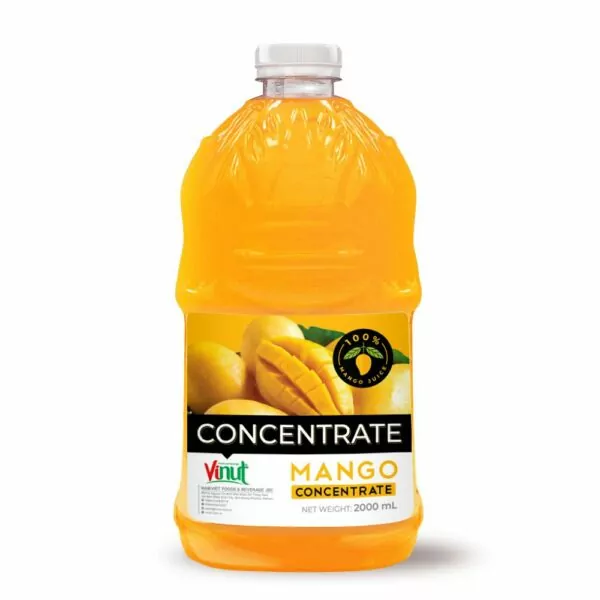 VINUT Mango Juice Concentrate 100% Juice - 2L Bottle