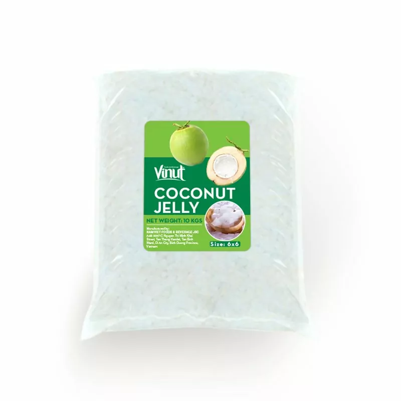 10Kg VINUT Nata de coco Sugar Free (Cubes 6x6mm) - Image 2