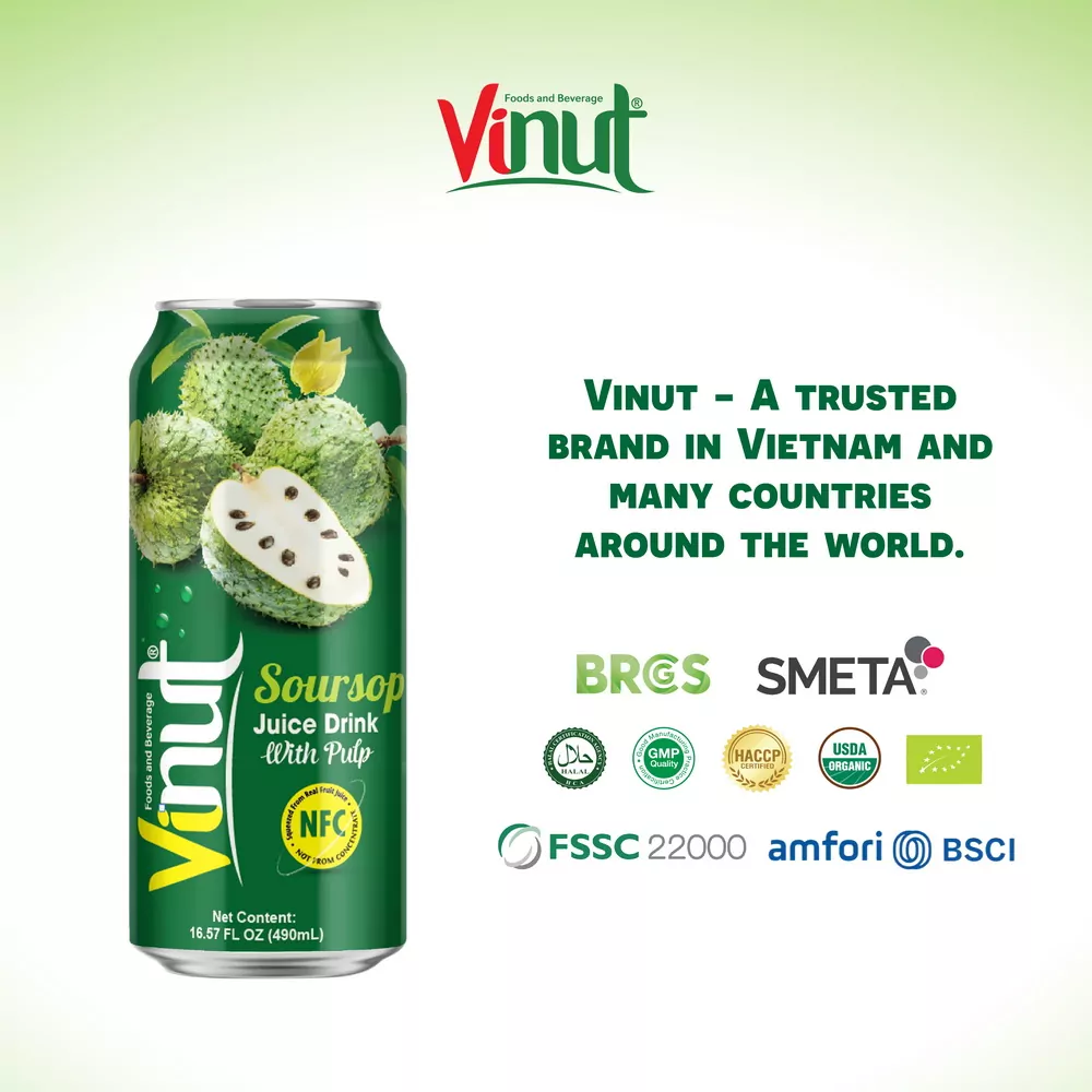 Soursop Juice with Pulp 490ml 04