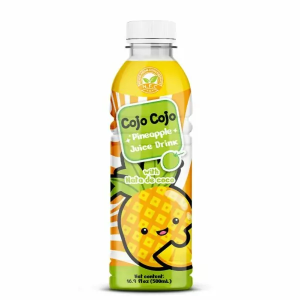 16.9 fl oz Cojo Cojo Pineapple Juice drink with Nata de coco