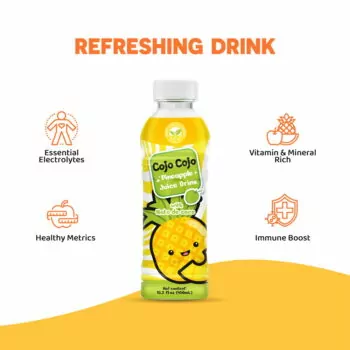 16.9 fl oz Cojo Cojo Pineapple Juice drink with Nata de coco