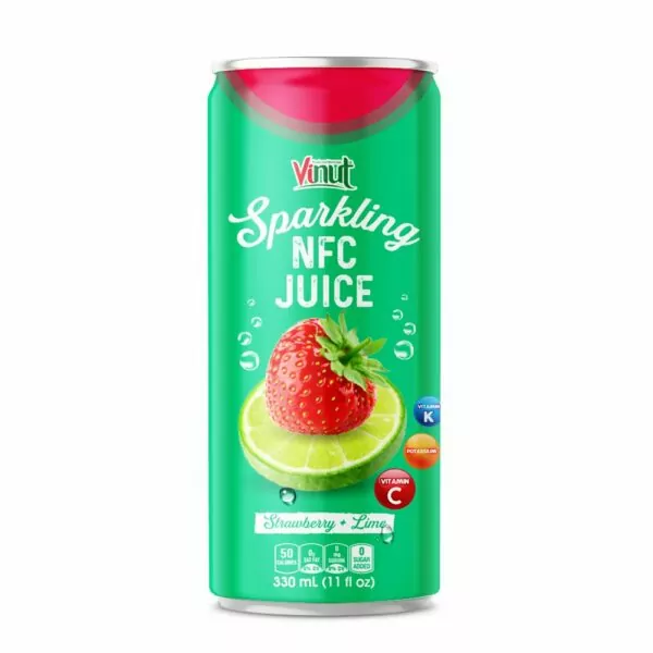 330ml Vinut NFC Sparkling water (Strawberry  with Yuzu Juice drink)