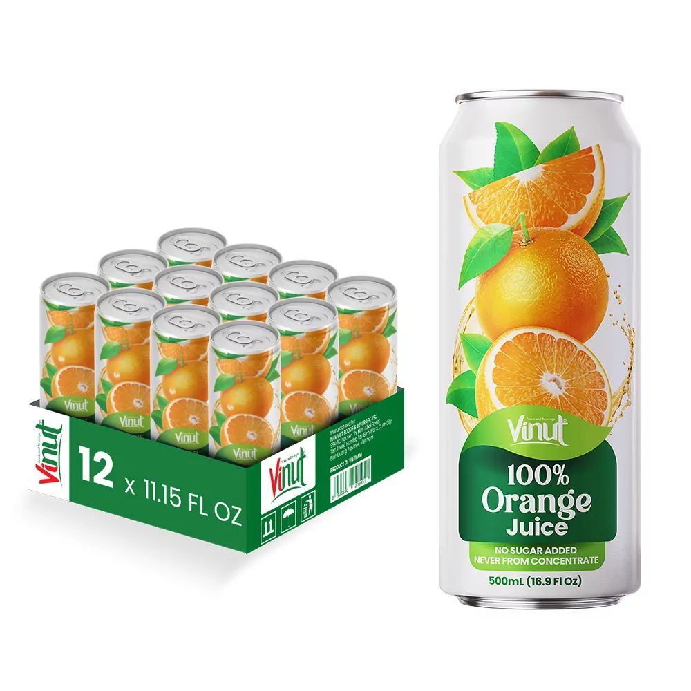 100 Orange Juice drink vinut without
