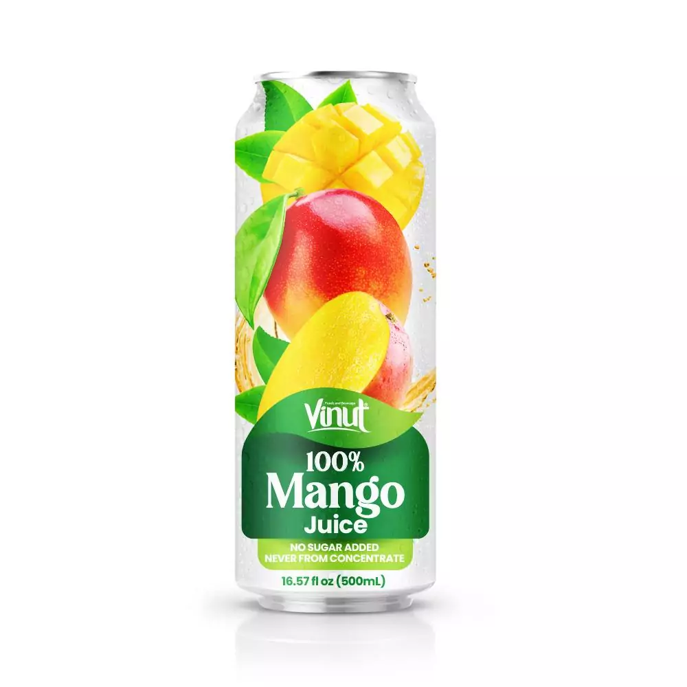 16.57 fl oz Vinut 100 Mango Juice Drink no sugar added