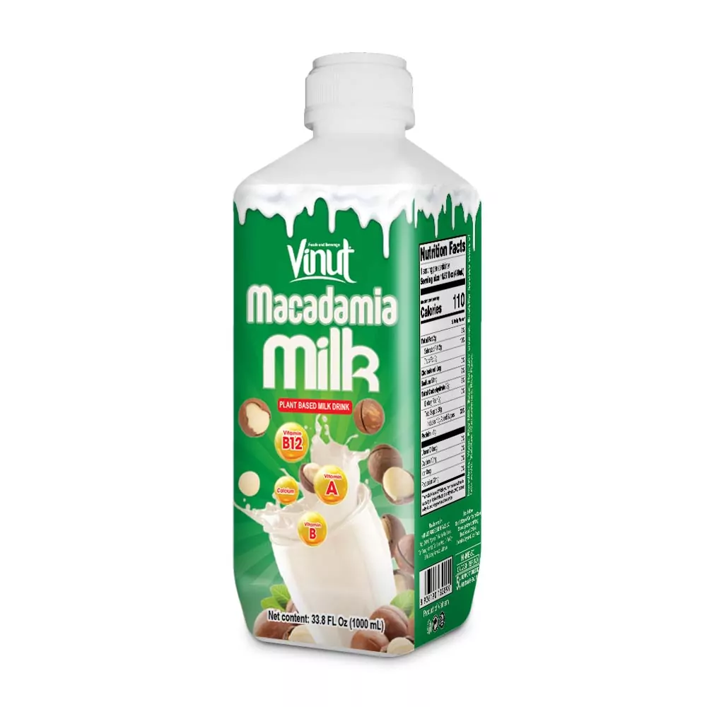 33.8 fl oz Vinut Plant-based milks Macadamia milk drink