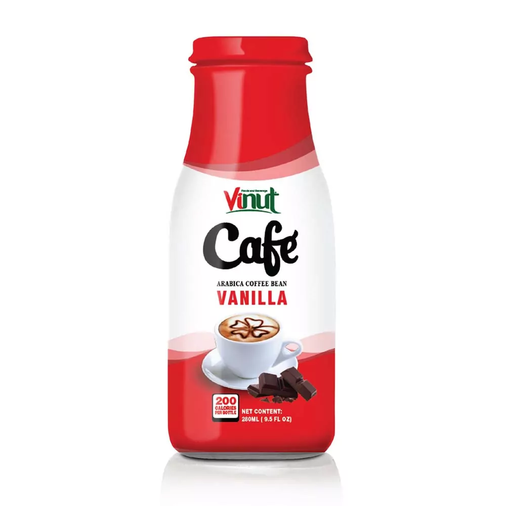 9.5 fl oz Vinut Vanilla Coffee drinkArabica coffee bean