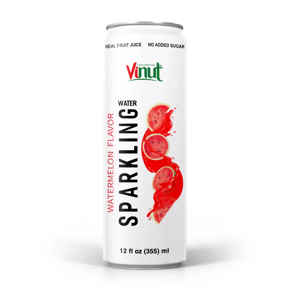 12 fl oz Vinut Watermelon Sparkling water No Added Sugar