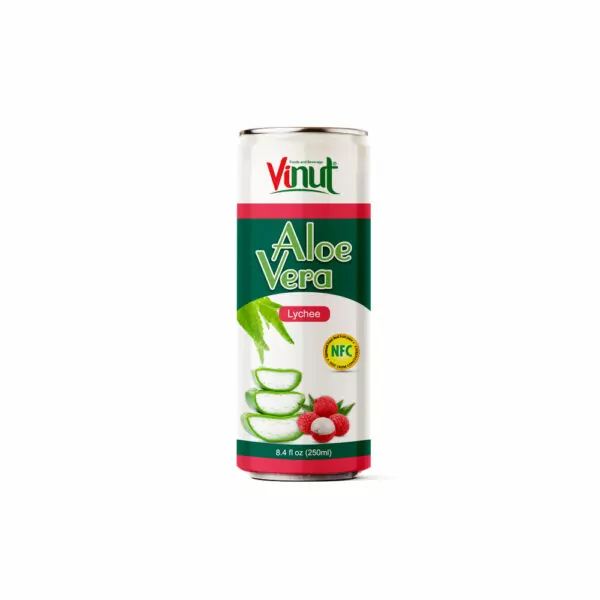 8.4 fl oz Vinut Aloe Vera Drink with Lychee