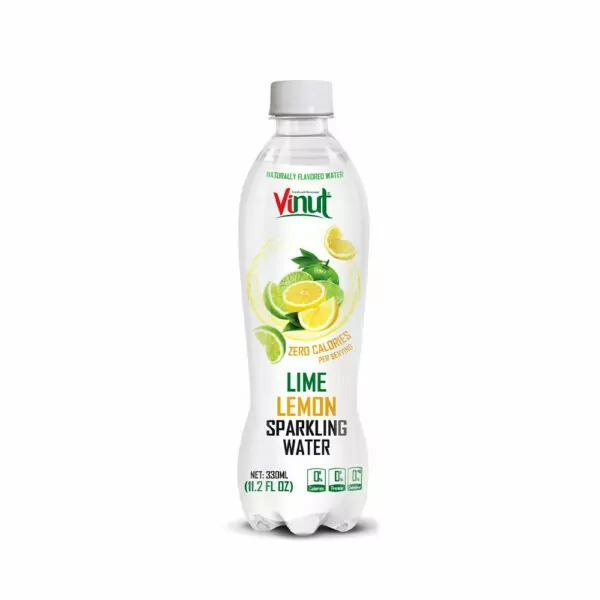 11.2 fl oz Vinut Lime & Lemon Sparkling water without calories