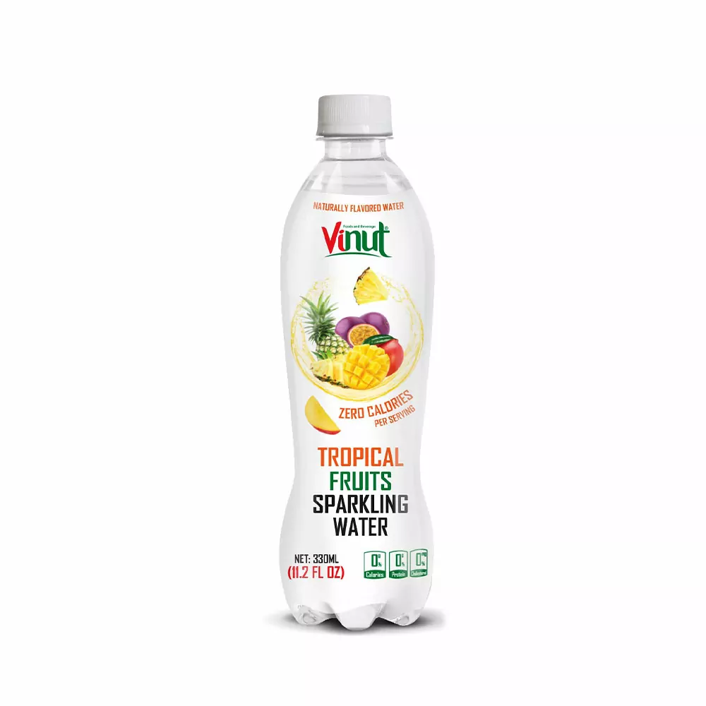 11.2 fl oz Vinut Tropical fruits Sparkling water without calories