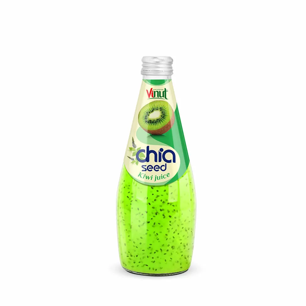 290ml Vinut Chia seed drink with Kiwi juice