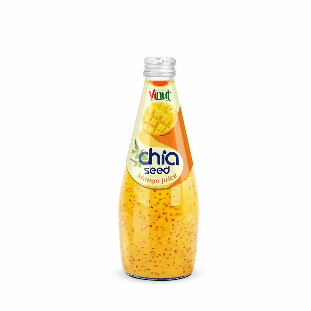 290ml Vinut Chia seed drink with Mango juice