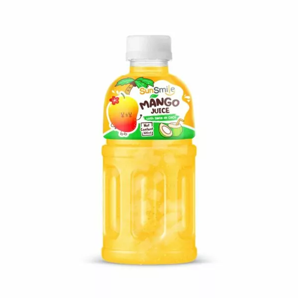 320ml Vinut SunSmile Mango Juice with Nata de coco