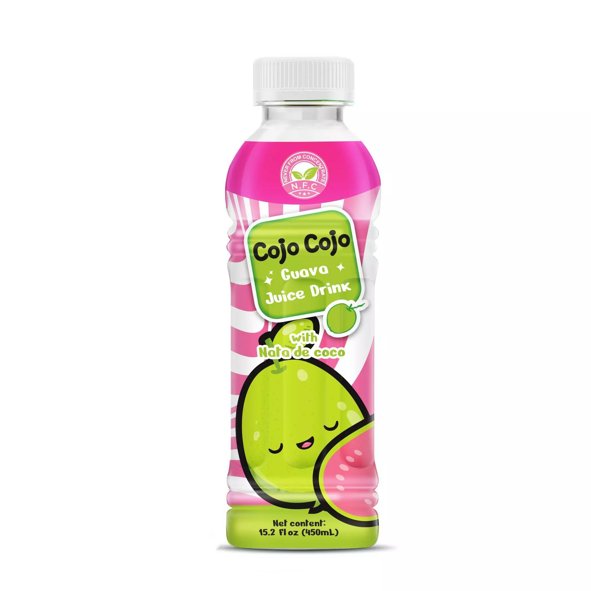 Cojo Cojo Guava juice drink with Nata de coco