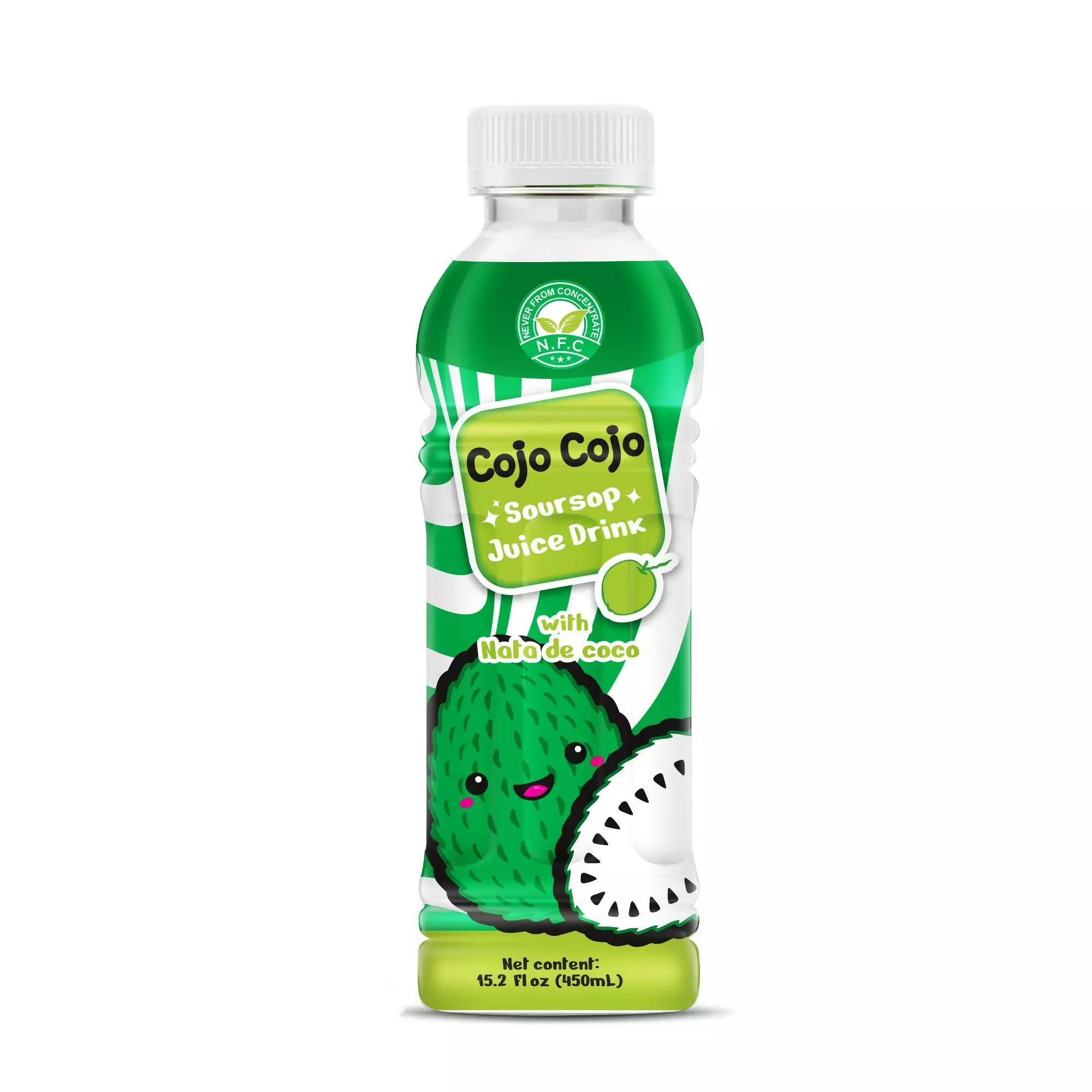 Cojo Cojo Soursop juice drink with Nata de coco